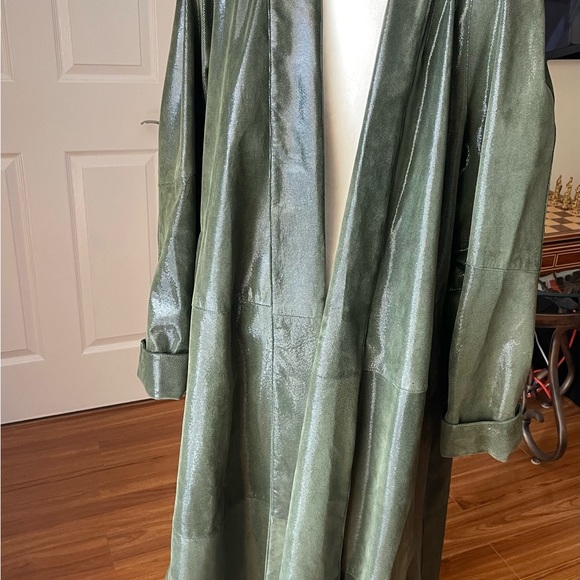 Vintage Dero by Rocco D'Amelio Genuine
Leather Full Length Coat New - Picture 7 of 8